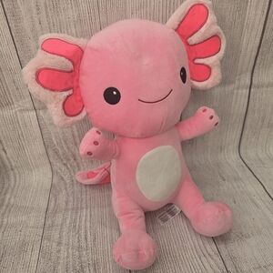 Fiesta Pink Axolotl Plush Toy